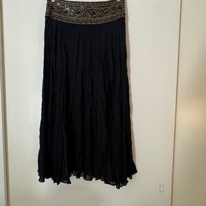 Vintage festival gypsy skirt!